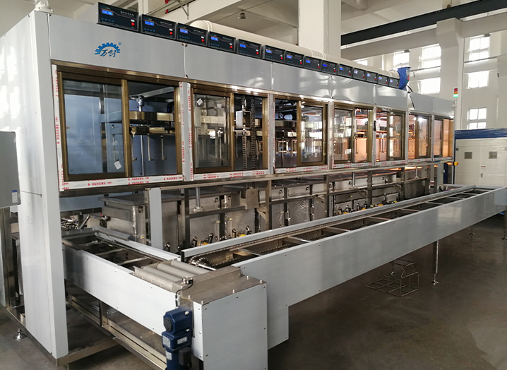 江蘇Automatic Multi-tank Ultrasonic Cleaning And Drying Machine